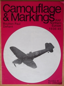 CAMOUFLAGE   MARKINGS  08. BOULTON PAUL DEFIANT RAF NORTHERN EUROPE 1936-45